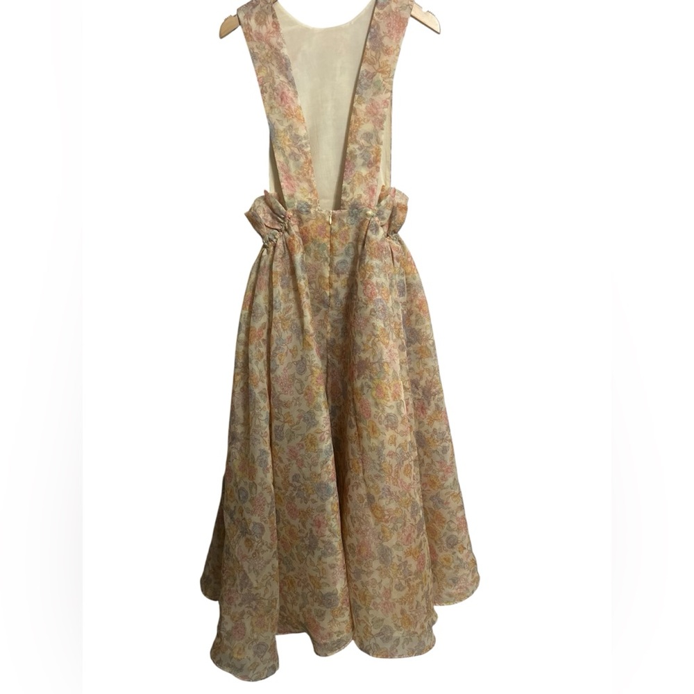 ⭐️Selkie Puffy Pinafore Foral Dress small⭐️ - Picture 8 of 10